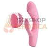 Estimulador flexible de punto G y clitoris con carga USB